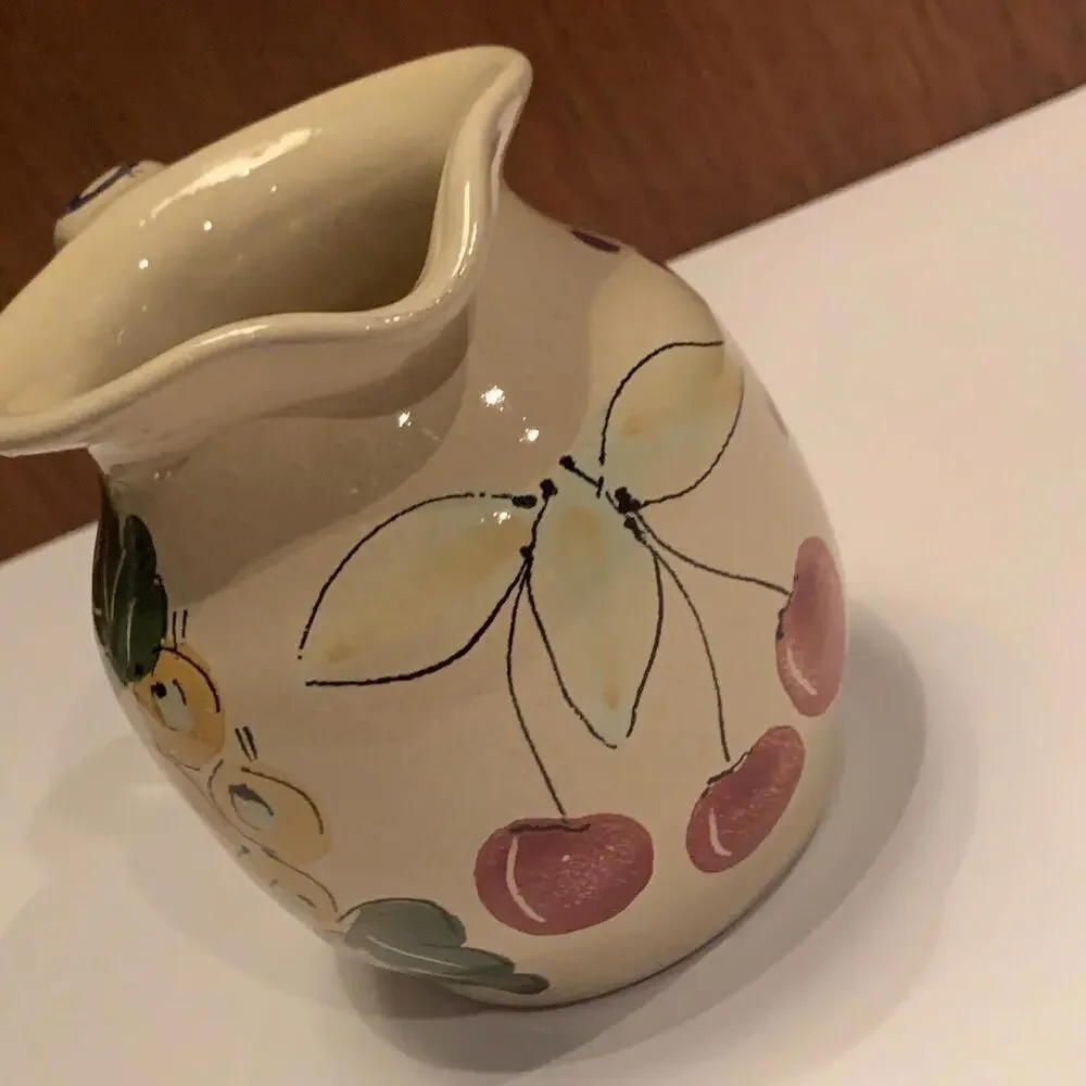 🌼Hand Painted Hand Crafted Hungary - Mesa International Ceramic Creamer